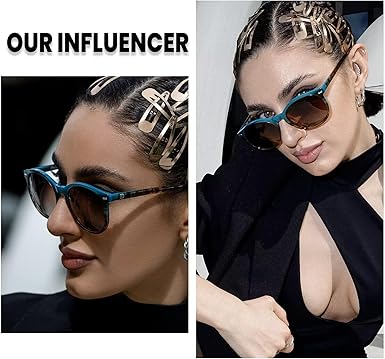 Polarized Sunglasses for Women Retro Round Women's Sunglasses Classic Vintage UV400 Shades